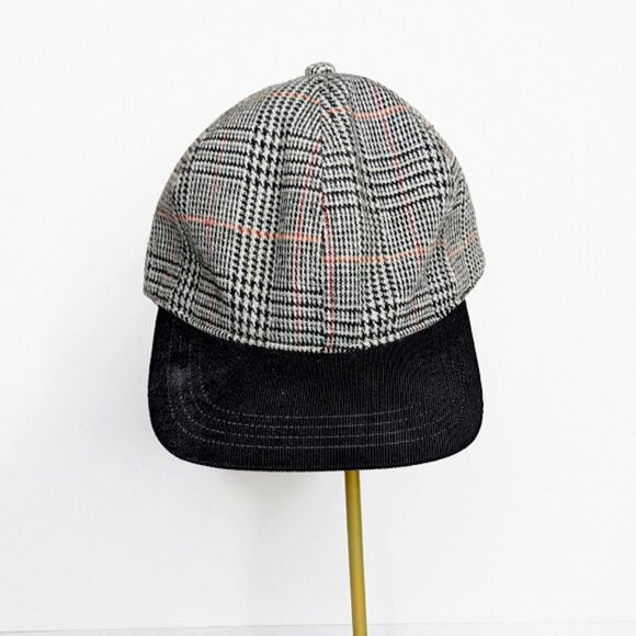 Goodfellow & Co Other - Tweed Fall Baseball Cap One Size Minimalist Plaid Casual 6 Panel Ball Hat